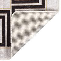 Vloerkleed wasbaar anti-slip 80x150 cm lichtbeige - thumbnail