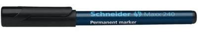 Schneider Marker permanent 240 rond zwart 10st