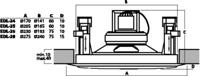 Monacor EDL-24 PA-inbouwluidspreker 6 W 100 V Wit 1 stuk(s) - thumbnail