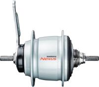 Shimano Versnellingsnaaf nexus 8 sg-c6001 voor terugtraprem - 36 gaats - zilver - thumbnail
