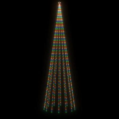 VidaXL Kegelkerstboom 1134 led&apos;s meerkleurig 230x800 cm