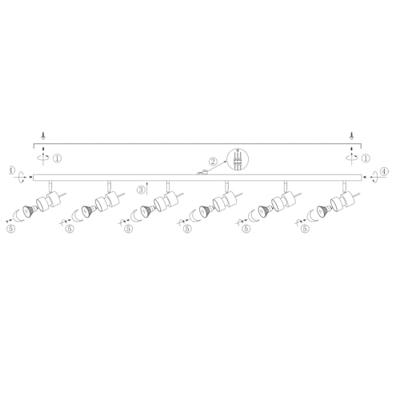 Steinhauer Spot natasja LED 7906st staal