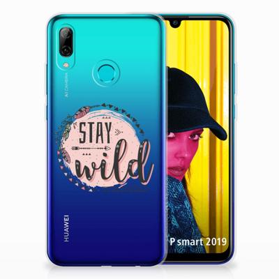 Huawei P Smart 2019 Telefoonhoesje met Naam Boho Stay Wild Huawei P Smart 2019 Telefoonhoesje met Naam Boho Stay Wild