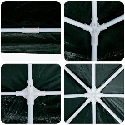 Partytent Groen 8x4 m PE Partytent Groen 8x4 m PE