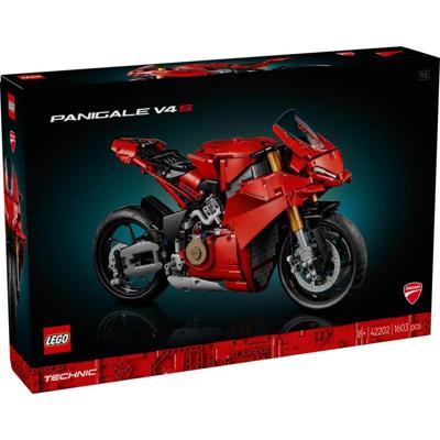 LEGO Technic 42202 Ducati Panigale V4 S motor LEGO Technic 42202 Ducati Panigale V4 S motor