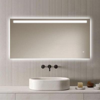 Loxa - Rechthoekige Badkamerspiegel Ambi Led 120x60cm - Dimbaar - 3 Led standen - Condensvrij vlak - Duurzame kwalieit - Eenvoudige installatie