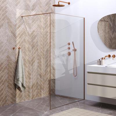 BRAUER Season inloopdouche model D helder glas 120x200 incl. glascoating Season-Koper BRAUER Season inloopdouche model D helder glas 120x200 incl. glascoating Season-Koper