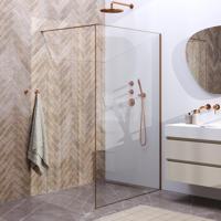 BRAUER Season inloopdouche model D helder glas 120x200 incl. glascoating Season-Koper - thumbnail