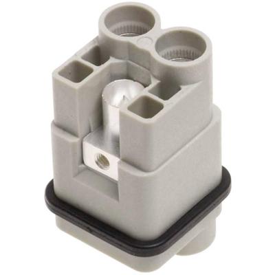 HARTING 09120022651 Pin-inzetstuk Han® Q 2 + PE Axiale schroefaansluiting 1 stuk(s) Piece