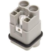 HARTING 09120022651 Pin-inzetstuk Han® Q 2 + PE Axiale schroefaansluiting 1 stuk(s) Piece - thumbnail