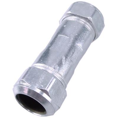 Riko 104 Rechte Koppeling 22x15 mm voor Naadloze Pijpverbinding