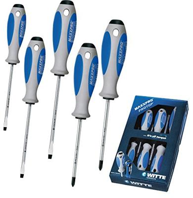 Schroevendraaierset WITTE Plat PH2
