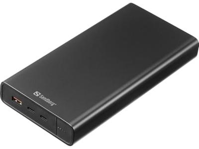 Sandberg 420-63 powerbank Lithium-Ion (Li-Ion) 38400 mAh Zwart Sandberg 420-63 powerbank Lithium-Ion (Li-Ion) 38400 mAh Zwart
