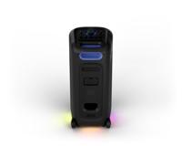 Philips TAX5000E Bluetooth Party Speaker 200W Max, Bass+, lichtshow, 14 uur batterij, TWS & Auracast, mic/gitaaringang, IPX4 spatwaterdicht, USB, AUX, bediening via app, wieltjes en handvat - thumbnail
