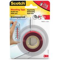 Dubbelzijdig plakband Scotch Transparant 19 mm x 1,5 m - thumbnail