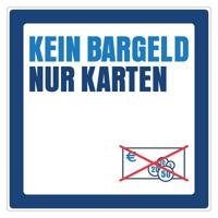 Pictogram Kein Bargeld - Nur Karten - thumbnail