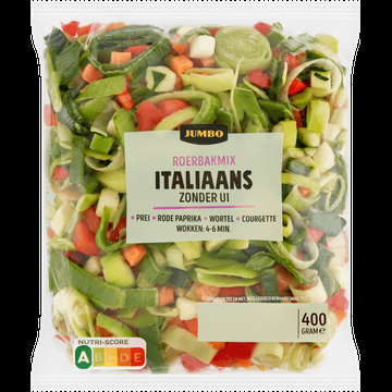 Jumbo Italiaanse Roerbakmix Zonder Ui 400 g Jumbo Italiaanse Roerbakmix Zonder Ui 400 g