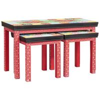 Bijzettafel 2 pcs Multikleur - thumbnail