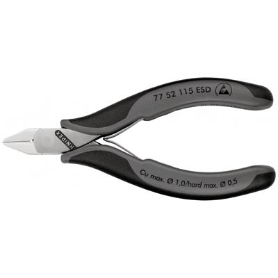 Knipex 77 52 115 ESD Zijkniptang ESD Met facet 115 mm