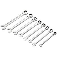 IceToolz (Buzaglo) Steek-/ring-/ratelsleutelset 8-15mm - zwart - thumbnail