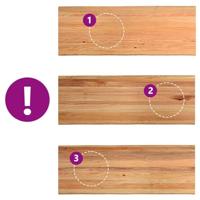 Eettafel met natuurlijke rand 220x80x74 cm massief eikenhout - thumbnail