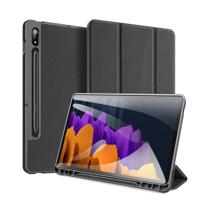 Voor Samsung Galaxy Tab S7+ 12 4 inch DUX DUCIS Domo Series Horizontale Flip Magnetic PU Lederen Case met drievouwende houder & slaap / Wake-up Functi - thumbnail
