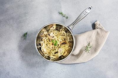 Steelpan - COSY & TRENDY - KLASSIEK - Roestvrij staal - Ø20 cm - 2,7 L - Geschikt voor alle kookplaten inclusief inductie Steelpan - COSY & TRENDY - KLASSIEK - Roestvrij staal - Ø20 cm - 2,7 L - Geschikt voor alle kookplaten inclusief inductie