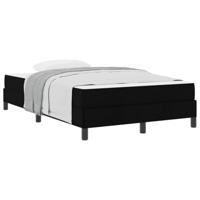 Boxspring bed Anders Zwart 120 x 190 cm Stof - thumbnail