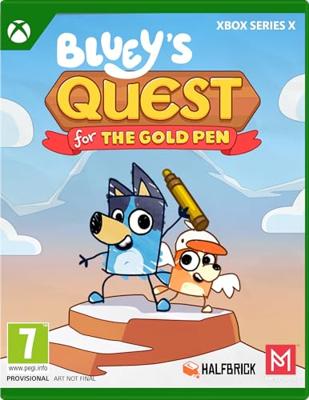 Bluey's Quest for the Gold Pen Bluey's Quest for the Gold Pen
