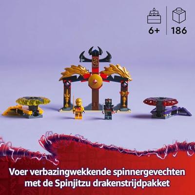 LEGO ninjago 71826 spinjitzu drakenstrijdpakket - thumbnail