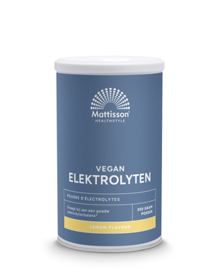 Mattisson HealthStyle Elektrolyten Lemon Poeder Mattisson HealthStyle Elektrolyten Lemon Poeder
