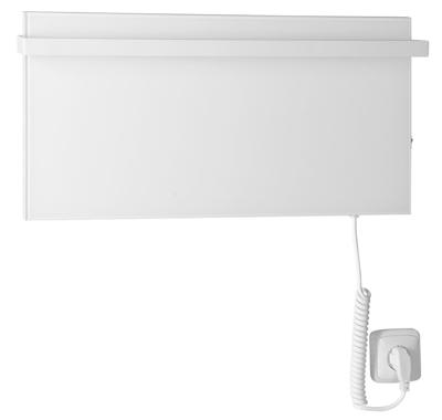 Sapho Elmis elektrische handdoekradiator wit 60x30cm 80W Sapho Elmis elektrische handdoekradiator wit 60x30cm 80W