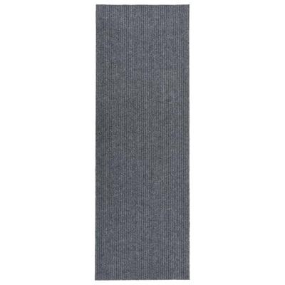 Droogloopmat 100x350 cm grijs