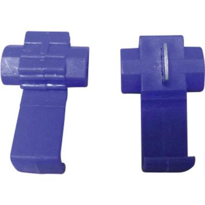 TRU COMPONENTS Snelklemverbinder Flexibel: 1-2.5 mm² Massief: 1-2.5 mm² Aantal polen: 2 Blauw 5 stuk(s)