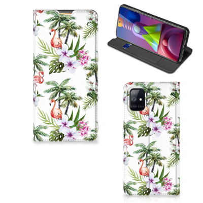 Samsung Galaxy M51 | Hoesje maken | Flamingo Palms Samsung Galaxy M51 | Hoesje maken | Flamingo Palms
