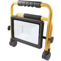 Led bouwlamp op standaard waterdicht met stekker - 50 watt - thumbnail