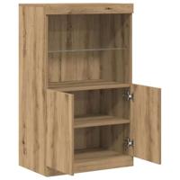 Dressoir Bruin 60 x 37 x 100 cm Bewerkt hout - thumbnail