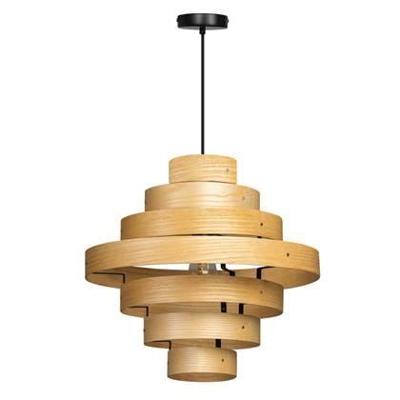 ETH Houten hanglampOaknut 7-rings - 05-HL4453-72