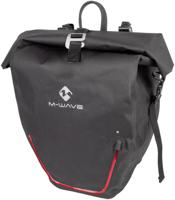 M-WAVE pakaftas "downtown ridebag evident" single bag downt. fasi trousers velcro fastener "color clett"self-service package, 3m scotchlite reflective material30mm width, pair, certified to en 13356 - thumbnail