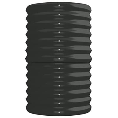 Plantenbak 224x40x68 cm gepoedercoat staal antracietkleurig Plantenbak 224x40x68 cm gepoedercoat staal antracietkleurig