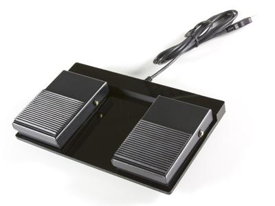 USB Foot Switch 2 Double - Voetschakelaar - 2 knoppen - met bekabeling USB Foot Switch 2 Double - Voetschakelaar - 2 knoppen - met bekabeling