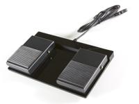 USB Foot Switch 2 Double - Voetschakelaar - 2 knoppen - met bekabeling - thumbnail
