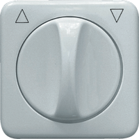 Draaiknop voor jalouzieschakelaar wit 32201UW - thumbnail