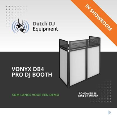 Vonyx DB4 Pro opvouwbare DJ Booth