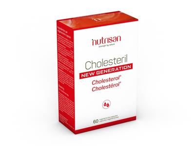 Nutrisan Cholesteril New Generation 60 vegetarische capsules