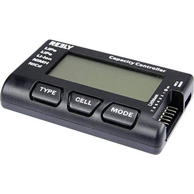 Reely LiPo Checker Geschikt voor accucellen: 2 - 7 1 stuk(s) Reely LiPo Checker Geschikt voor accucellen: 2 - 7 1 stuk(s)