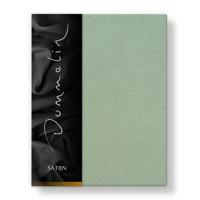 Dommelin Dommelin Laken Uni Satijn 300TC 551 Spargroen 200x270 cm - thumbnail