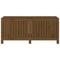 Tuinbox 147x68x64 cm massief grenenhout honingbruin - thumbnail