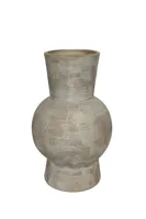 Kruik kobe d26h40cm zand/beige - thumbnail