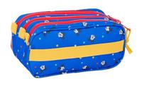 Pennenetui met 3 vakken Mickey Mouse Clubhouse Good day Blauw 21,5 x 10 x 8 cm - thumbnail